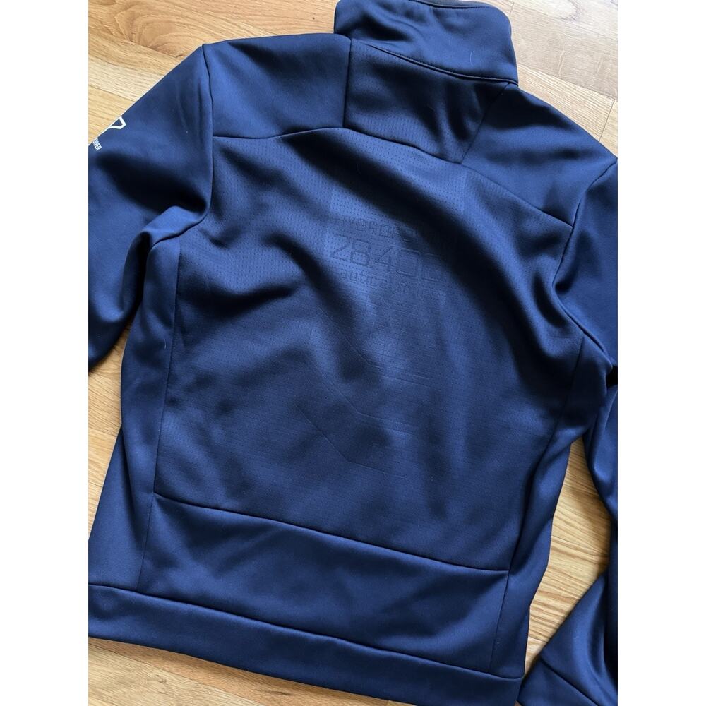 Nantucket Helly Hansen Authentic HP Fleece 2.0 Winter Jacket Navy Blue Medium - Picture 4 of 5